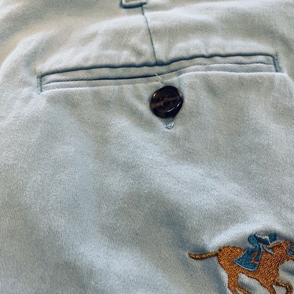 Castaway Nantucket Island Blue Shorts with horse embroidery - Picture 8 of 9